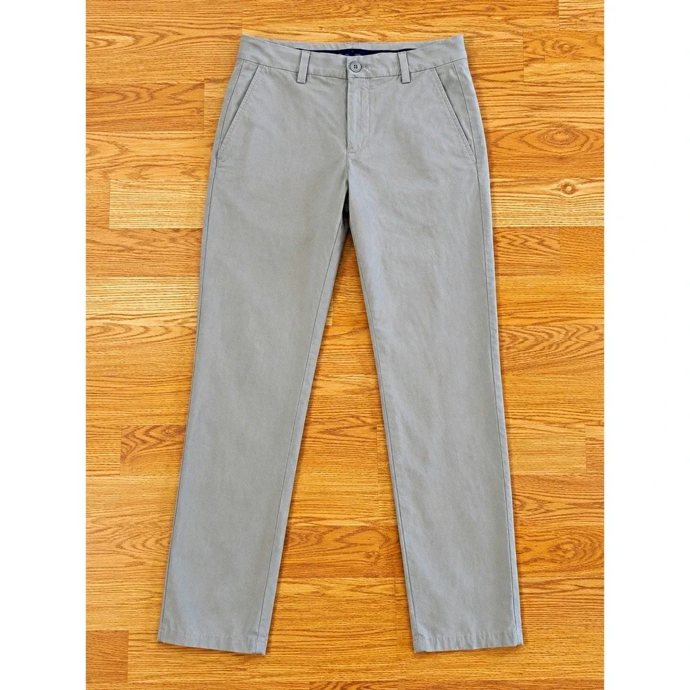 Vineyard Vines Performance Chino Pants Mens 28x30 Khaki Stretch Golf Preppy EUC